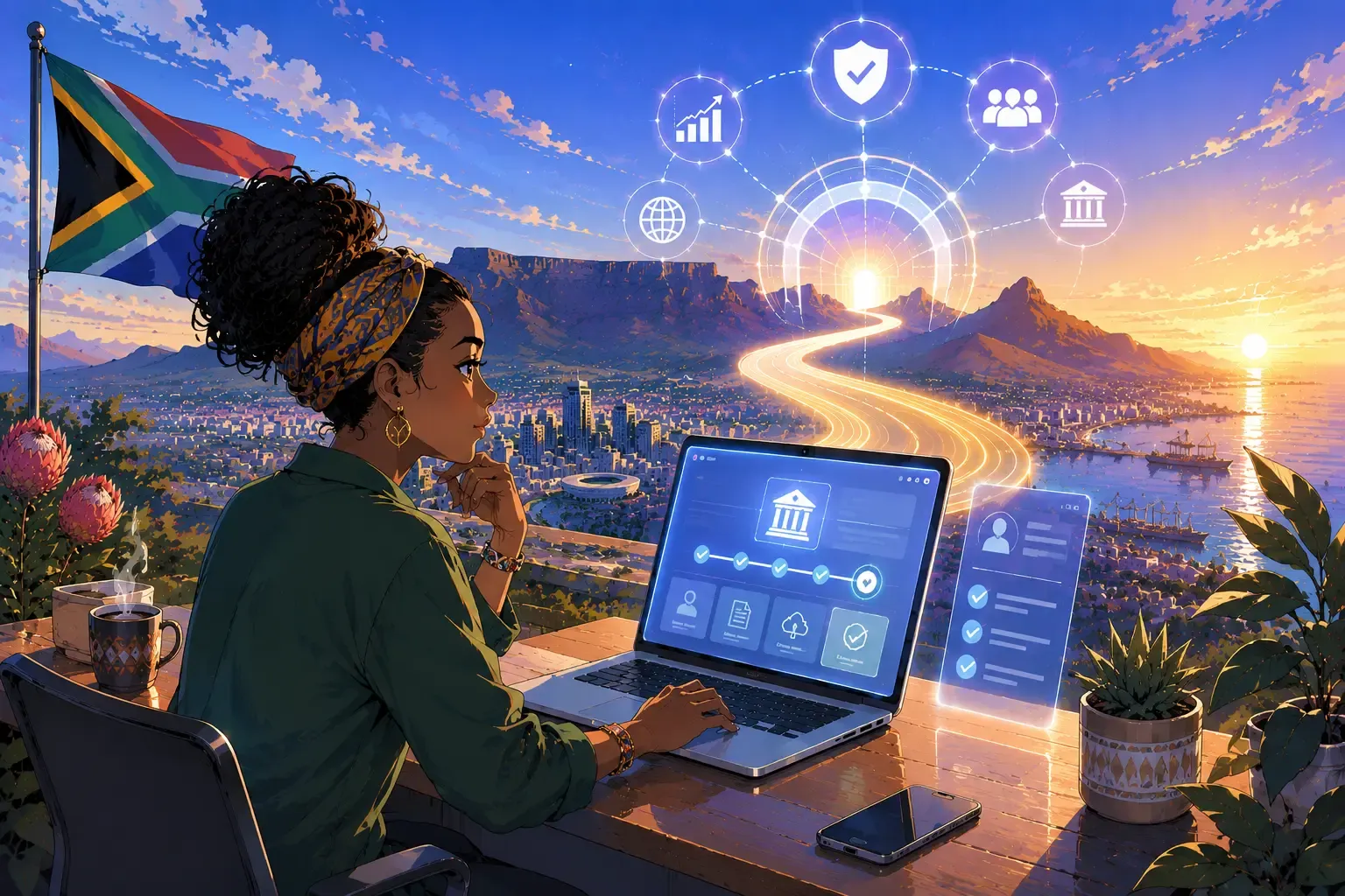 Forging Pathways to Tomorrow: Sculpting Your Business Presence Online in South Africa